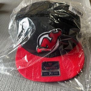 NJ Devils Fitted hat 7 3/8th